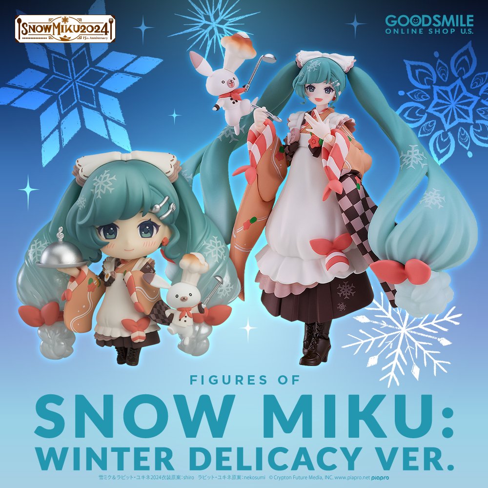  Miku 2024 Delicacy Ver. フィギュア Nendoroid Snow Miku 2024 Winter Delicacy Ver. - YouLoveIt.com