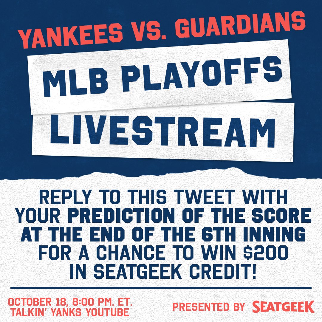 Talkin' Yanks tweet media