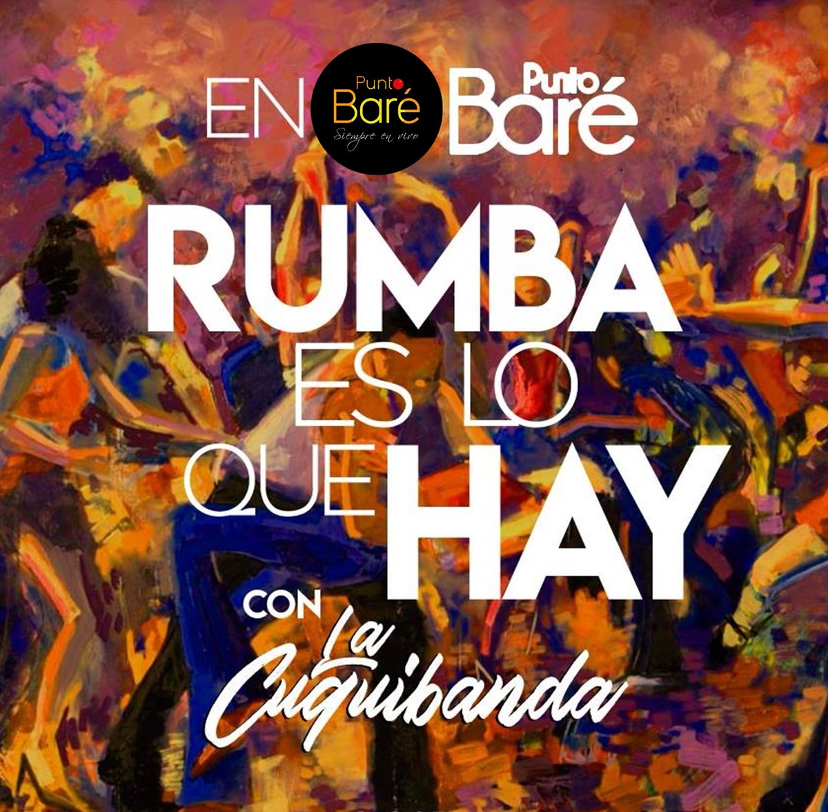 BarePunto's tweet photo. HOY! HOY! HOY!
 VIERNES 18 de OCTUBRE 📷📷
 La exquisita "SALSA CLÁSICA" a cargo de "LA 
CUQUIBANDA"
 25K p/p
.
LA MEJOR SALSA en VIVO en CALI
Powered by: El Colectivo Escuela
Contacto: 316 4464544
*Abiertos de 9:00 PM
Calle 5ta # 13 - 15 Cali - Colombia
.

#SiempreEnVivo https://t.co/mrjnB9O76r