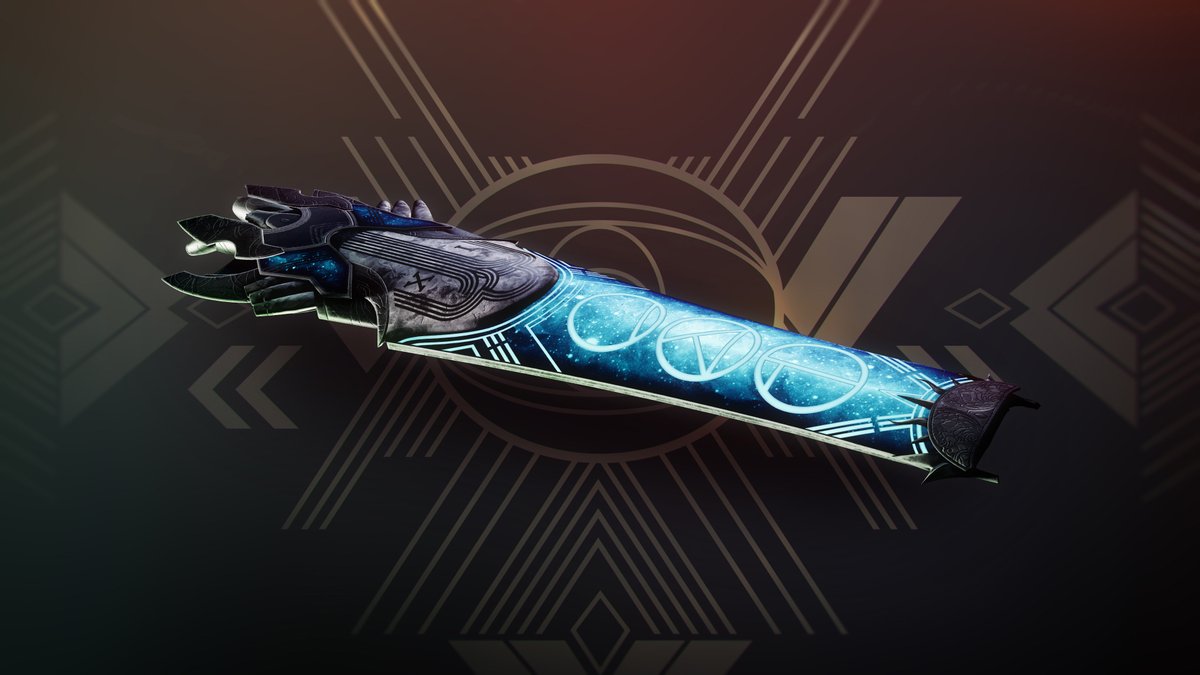 DestinyTheGame's tweet photo. "The Nine show you these." 🛹

The Xûrfboard Skimmer is now available at Xûr for 97 strange coins.

Find him in The Tower until Tuesday's reset and claim a Skimmer for yourself. https://t.co/6gerc40Bz2