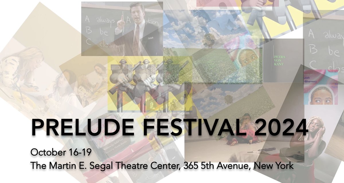 Planning on getting out and about in NYC this weekend?
A suggestion: Jerry Lieblich (Poetry/Playwriting, 2022) catch an excerpt of "The Barbarians" at this weekend's Prelude Festival, Saturday, 10/19 at 1:30-3pm.
thesegalcenter.org/prelude-2024/p…

!
