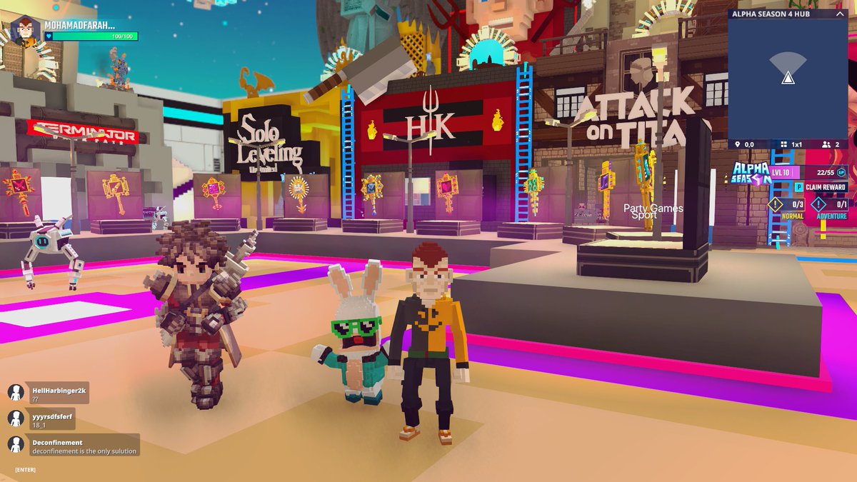 mmdfara's tweet photo. Check out my new place 🏰 Rent controlled, good neighborhood, friendly Om Noms nearby 🍭😅 @Cut_The_Rope @TheSandboxGame https://t.co/wVTNQav3Vv #TheSandbox #AlphaSeason4 #AS4SocialChallenge https://t.co/G5812yIV5F