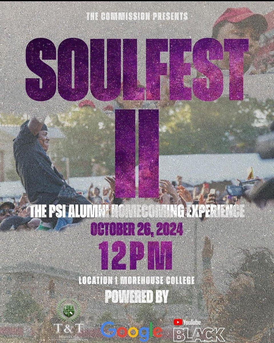 omega_georgia's tweet image. Join the Psi Chapter [IG: @psichapterbruhz ] Alumni next Saturday on the Campus of Morehouse College for their Homecoming Experience Soulfest II !#FIETTS #omegapsiphifraternityinc #psichapter #psialumni #morehouse #hbcu #Homecoming #soulfest