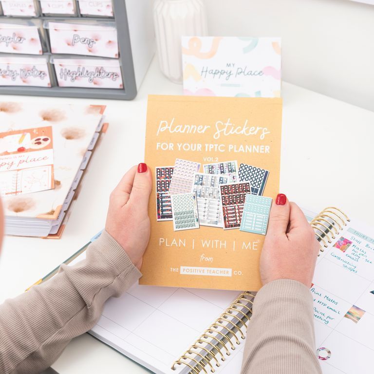 TPositiveTC's tweet image. Planner stickers designed for teacher that make your life easier. Our Planner Stickers match this all this year's designs. You can find them here: buff.ly/3YnFuOa  #TeacherStickers #PlannerStickers