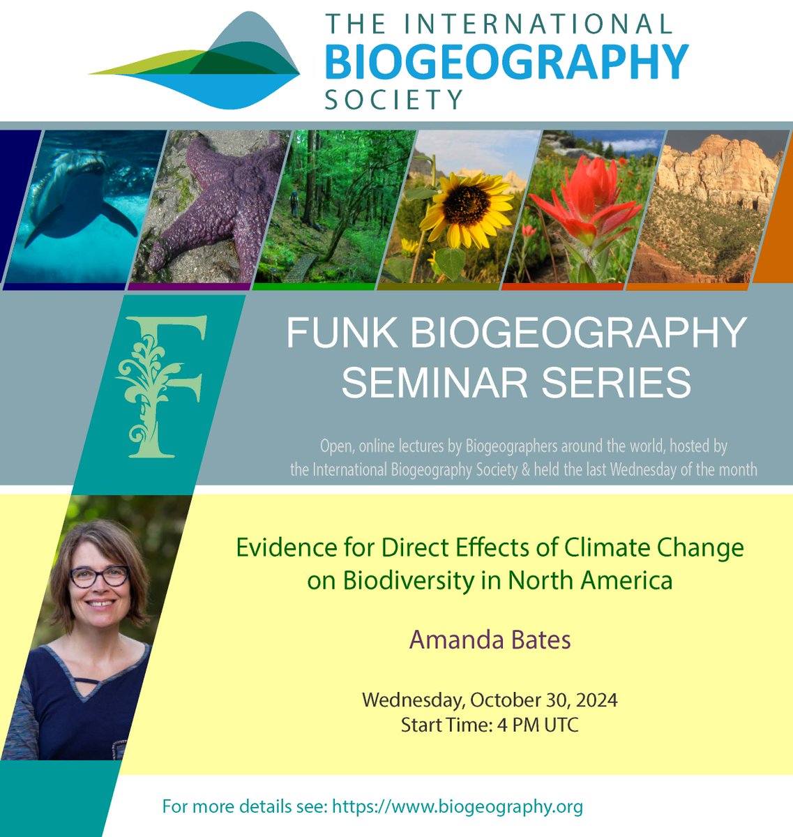 The International Biogeography Society tweet media