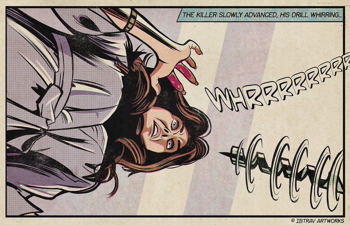 ibtrav's tweet photo. #FlashbackFriday to my reimagined #80sHorror in a #comicbookstyle!
These iconic horror films never got their own comic book adaptations… until now!
Can you guess which films made their comic debut via #IBTrav?
Let me know your favorite!🖤💀 https://t.co/wjx48yj4ci