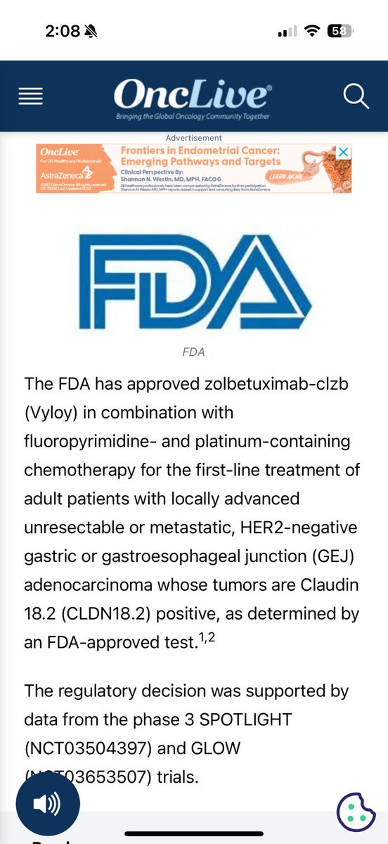 Big day for GE cancers , hope to see  a fruitful data in pancreatic cancer as well.