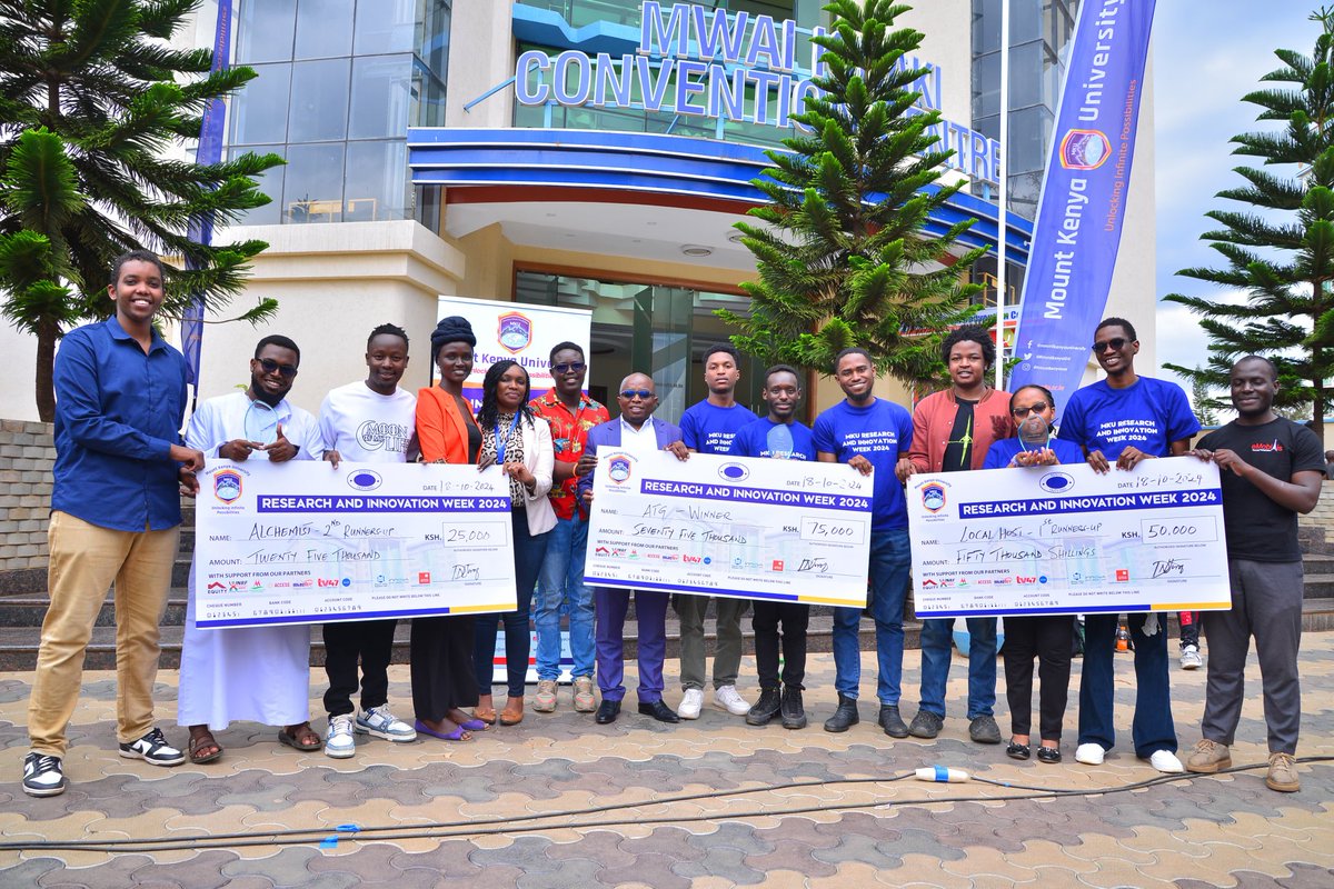 gdsc_mku's tweet photo. The hackathon that happened  this week was a great success.Thank you to the organizers , sponsors and innovators that made this week great.Thank you @MountKenyaUni for  creating such an inspiring space to come up with innovations.
#hackathon
#MKUinnovationweek https://t.co/fsW9U91QKz