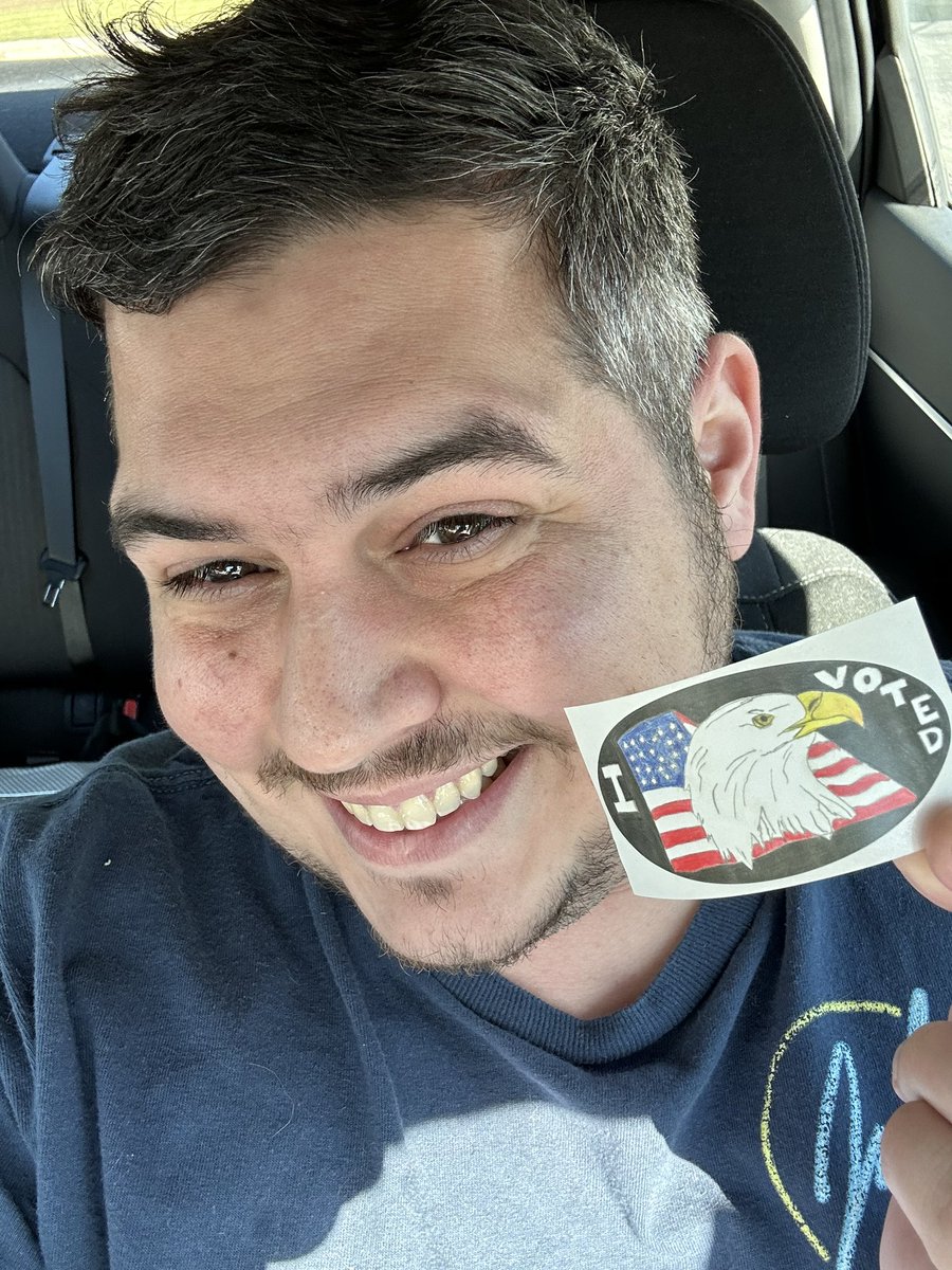 br1mst0ne_'s tweet photo. Not sure what my hair is tryin to do today but I voted early in an effort yo make my voice heard and preserve our democracy! #earlyvoting #WereNotGoingBack #NCVoting https://t.co/cazJMAM32e