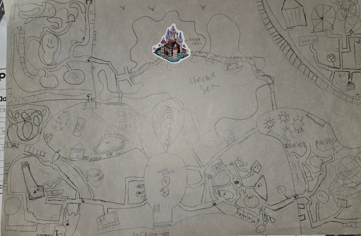 historynerdtchr's tweet photo. Our theme parks are starting to take shape! #goinggifted #WeareRACERS #GameChangers #imagineeringinabox @RCE_HCS https://t.co/DmwMjJpb6T