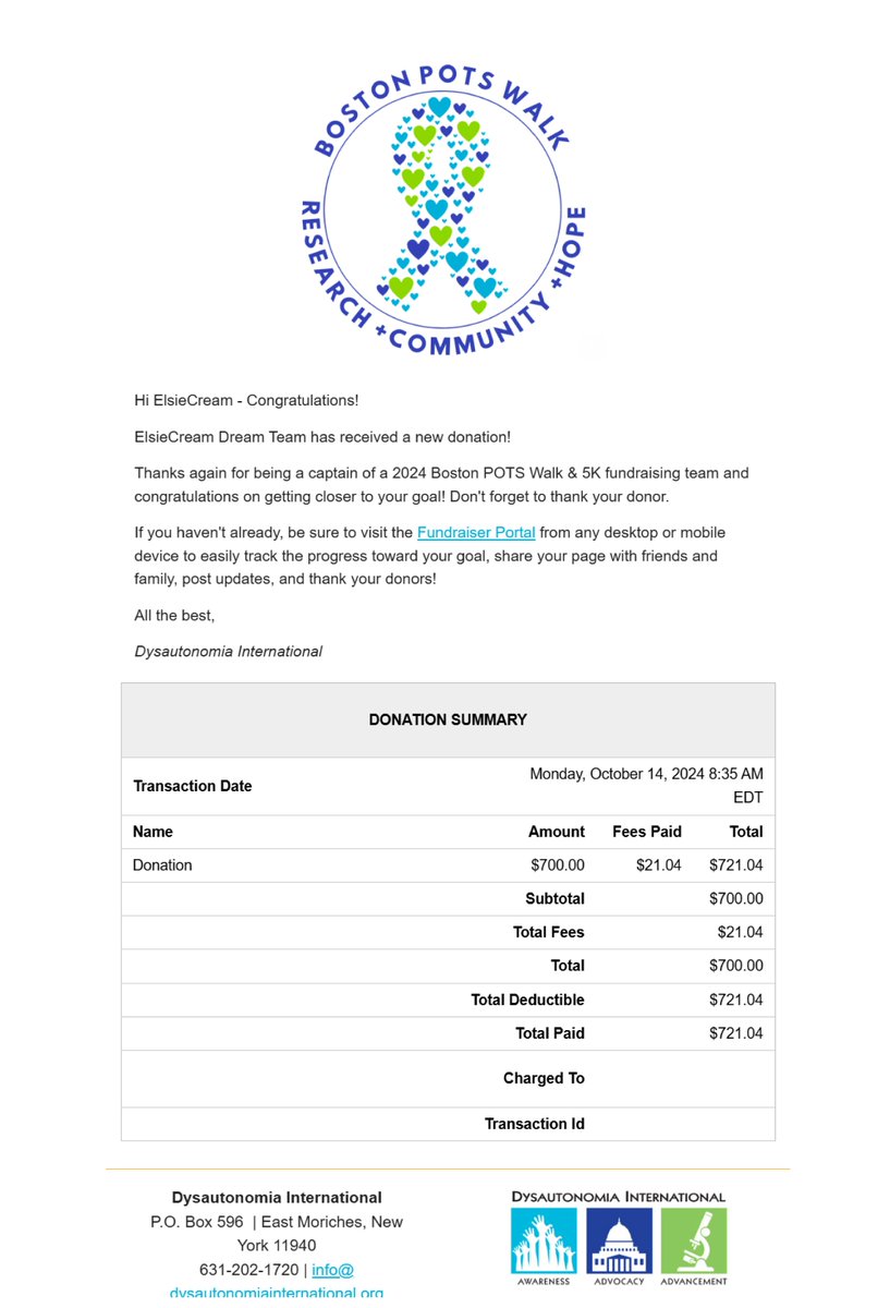 elsbells_exe's tweet image. The Charity Donathon is officially over! Thank you all so much for your support in raising money for @Dysautonomia's POTS Research Fund. This is such an important cause to me, and it means the world to me that we could do this together as a community 💙