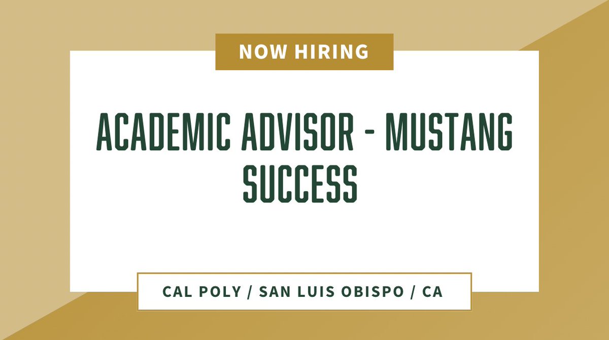 Cal Poly Jobs tweet media