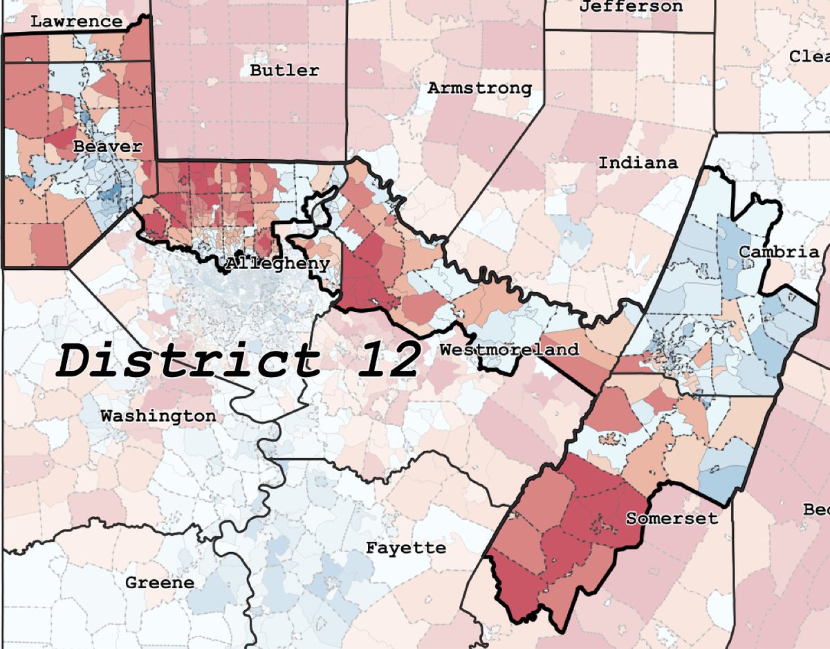 FairDistrictsPA's tweet image. Happy #geologicmapday 
These aren't geologic maps - they're examples of past PA #gerrymandering. 
Like all maps - they tell a story.
PA voters are working hard to make sure it stays past tense.  
azavea.com/wp-content/upl…