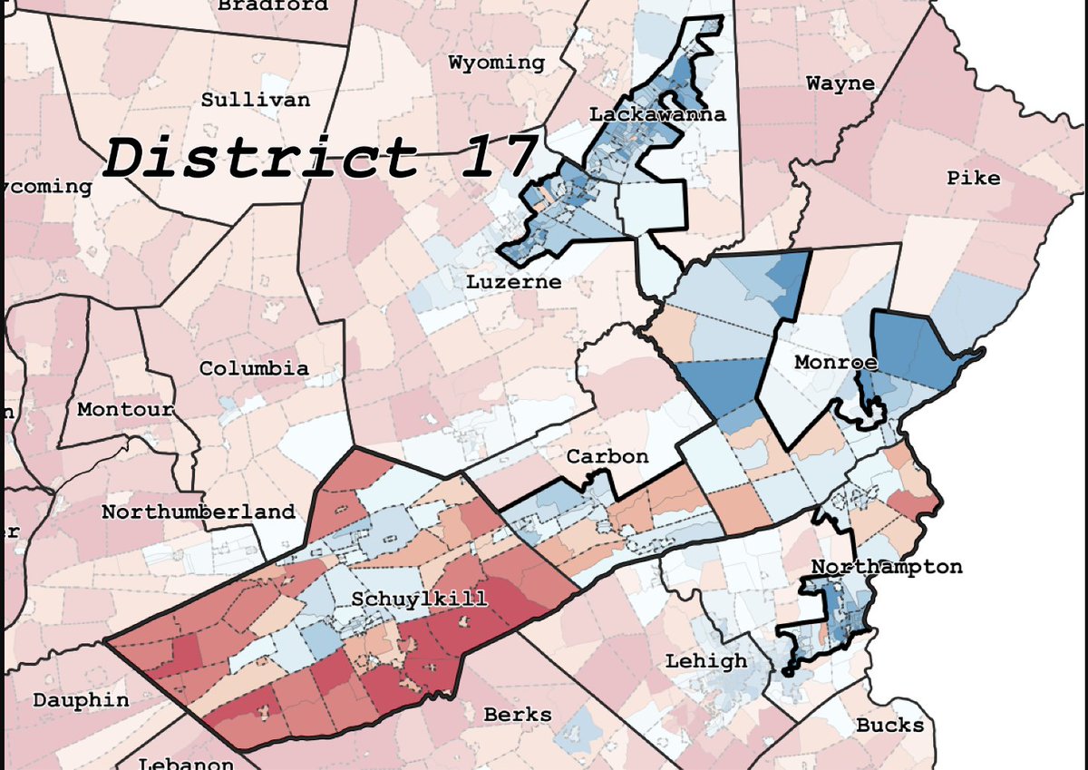 FairDistrictsPA's tweet image. Happy #geologicmapday 
These aren't geologic maps - they're examples of past PA #gerrymandering. 
Like all maps - they tell a story.
PA voters are working hard to make sure it stays past tense.  
azavea.com/wp-content/upl…