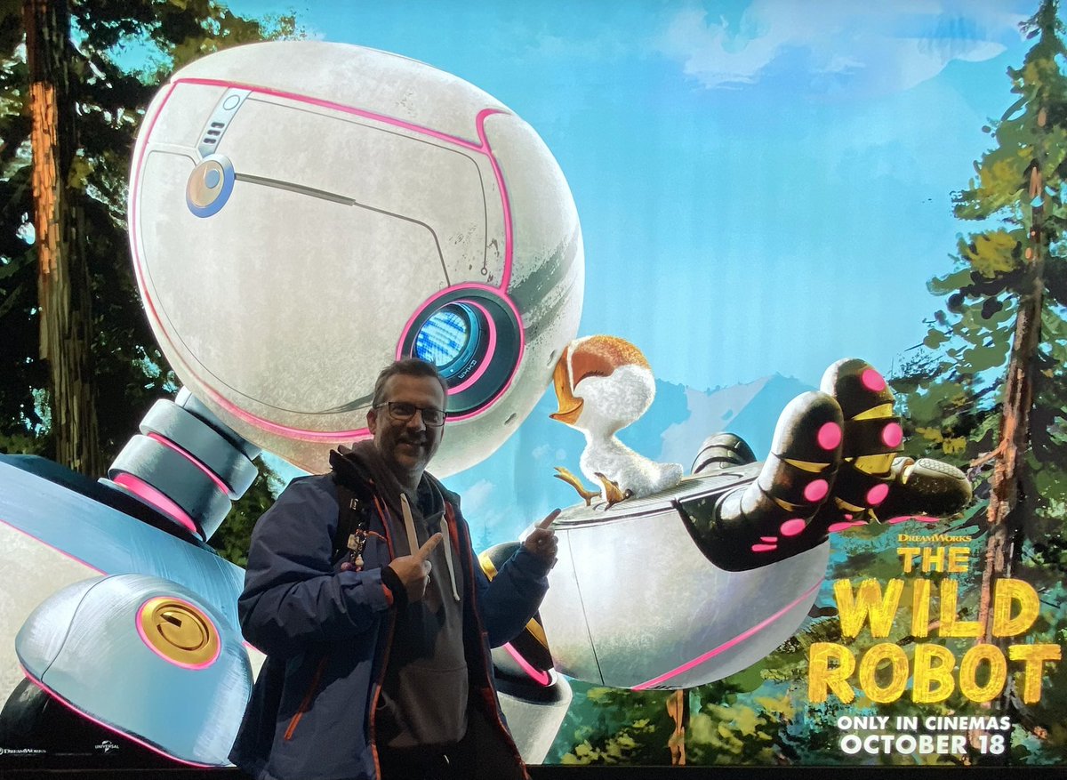 10/10 for The Wild Robot. 
Lots of beautiful parenting refences &amp; great plot. 
Amazing animation and non-stop action. 
Covers themes including loss, trauma and adoption / fostering which will enable conversations of what family and care is -  done very well 
Highly recommend.