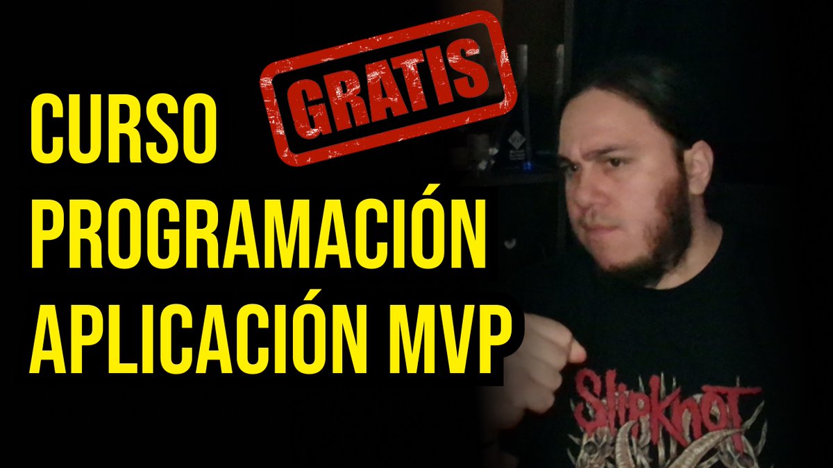 Curso GRATIS de Programación de Aplicaciones MVP (Producto Mínimo Viable)

Puede dar RT, el contenido es GRATIS, puede servir a uno de tus seguidores.

Como programador, se tiene la ventaja de poder crear productos desde la comodidad de nuestra computadora, pero muchos no saben