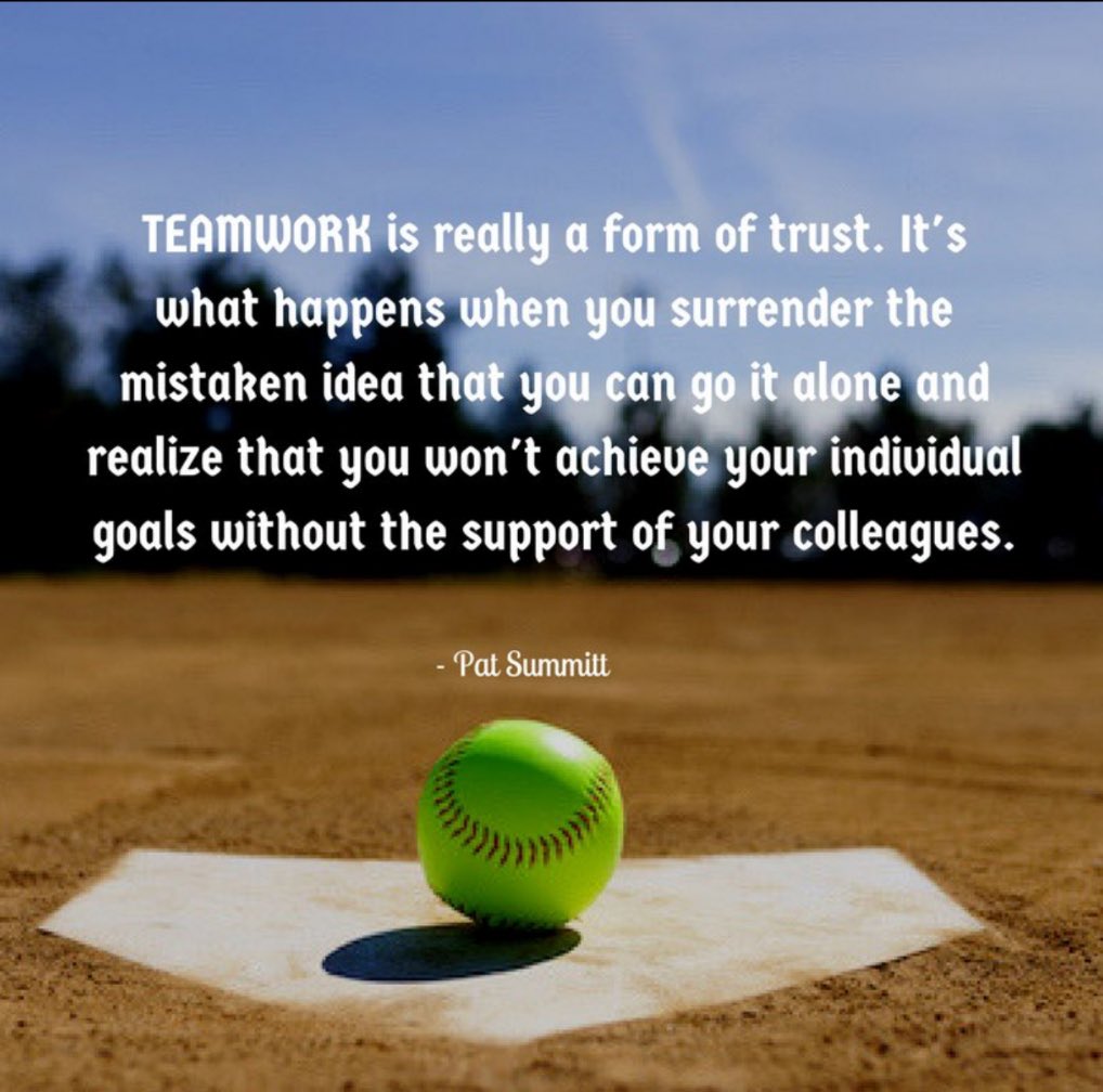 CD_SballMotives's tweet photo. Very very true…

🫶🏼🥎

#trust #love #teamwork https://t.co/CWduGC3kJX