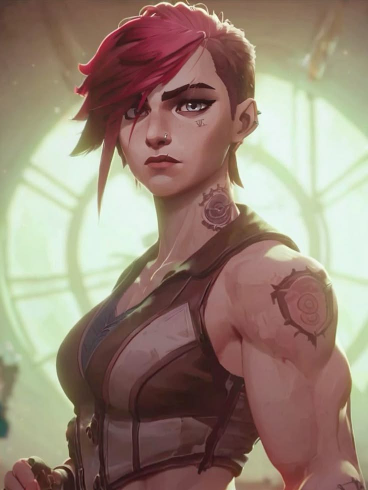 kirammaann's tweet photo. She can choke me with that bicep. #vi #viarcane #Caitvi #Fanart https://t.co/zF2ou8Ffw0