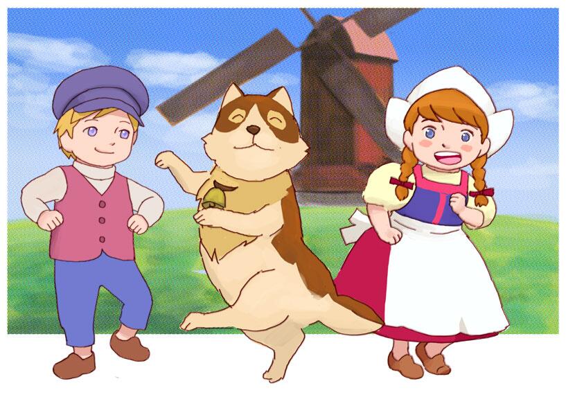 「今日も暑いってよ! イエーイ! 」|おてんば丼のイラスト