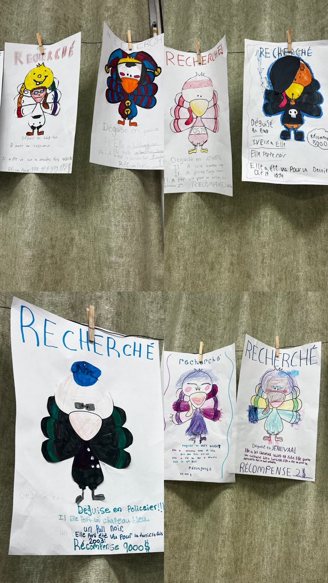 We were in search of a turkey for thanksgiving… here’s what they were disguised as!