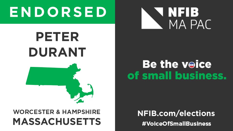 NFIB Massachusetts (@nfib_ma) on Twitter photo The <a href="/nfib_ma/">NFIB Massachusetts</a> PAC endorsed @DurantForSenate for reelection to the Worcester & Hampshire senate seat. #mapoli #mabiz The <a href="/nfib_ma/">NFIB Massachusetts</a> PAC endorsed @DurantForSenate for reelection to the Worcester & Hampshire senate seat. #mapoli #mabiz