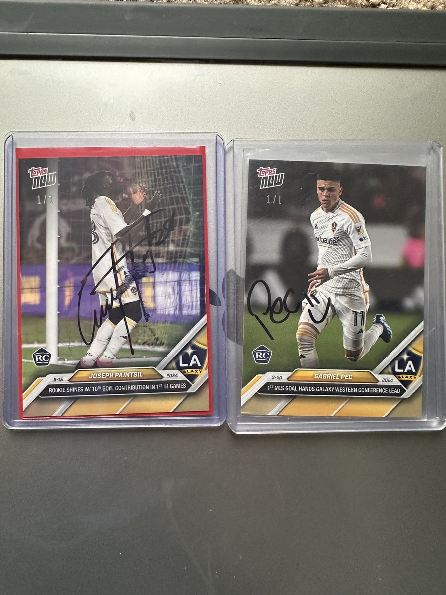 I need a other 1/1 card in the collection maybe a Riqui 👀 dejan 👀👀 Reus👀👀👀 #topps #lagalaxy