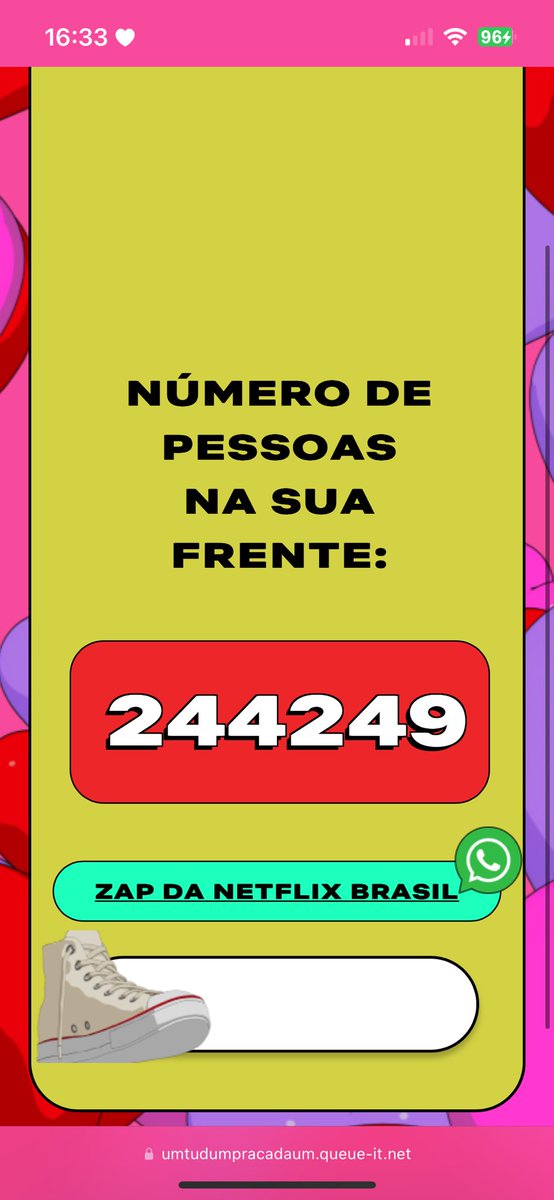 daniboxfarias's tweet photo. @NetflixBrasil Aff @NetflixBrasil estava no site muito tempo antes de abrir a fila e mais uma vez não vou conseguir.
Humilhação.
Entendo o engajamento que isso gera,mas que tal criar ações pra contemplar os assinantes? https://t.co/vgm4nRk4F4