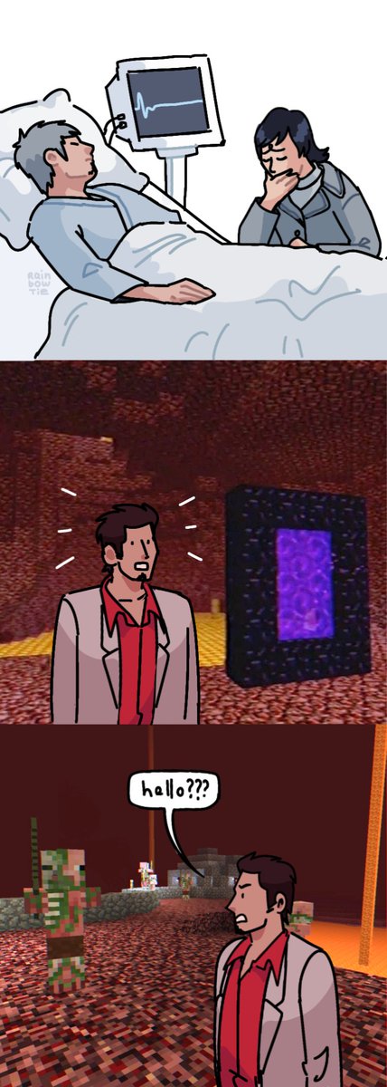 Tojoctober Day 18. Hell
My headcanon

#tojoctober #likeadragon #ryugagotoku #yakuza #kiryu #kiryukazuma #kazumakiryu #haruka #sawamuraharuka #harukasawamura #lad #rgg #likeadragoninfinitewealth #minecraft