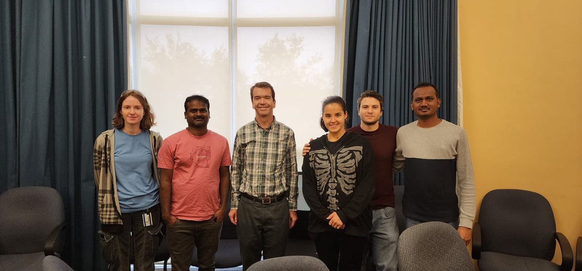 Today, we were honored to have Patrick Holland from Yale University as the invited speaker for the departmental seminar. It was fascinating to hear about iron-based catalysts that enable the breaking of the triple bond in N₂ molecules and the formation of C-N single bonds!