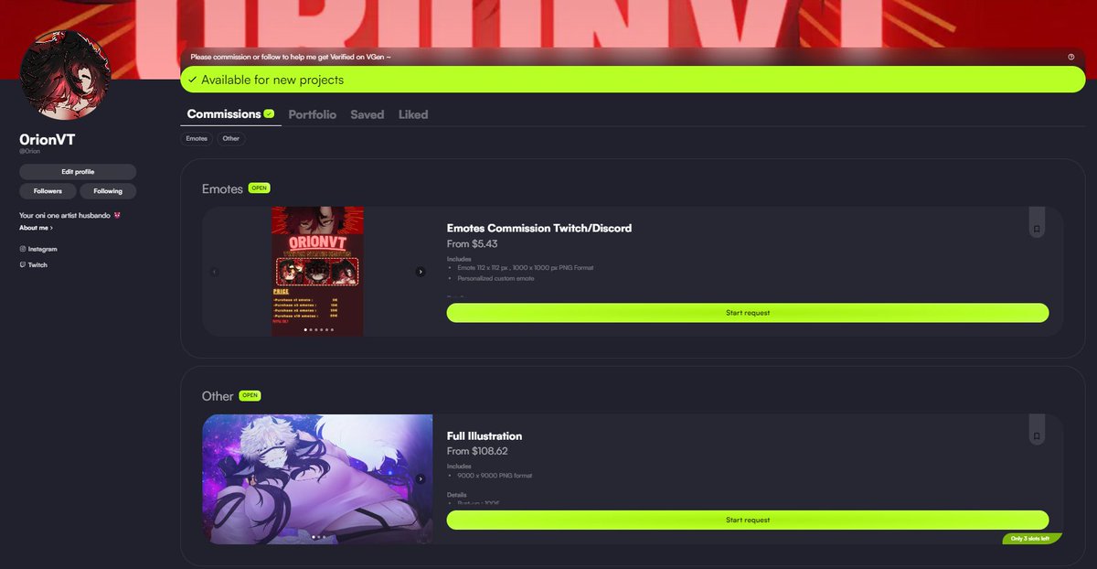 ✘OrionVT - VtuberFR Oni 👹⛩️ tweet media