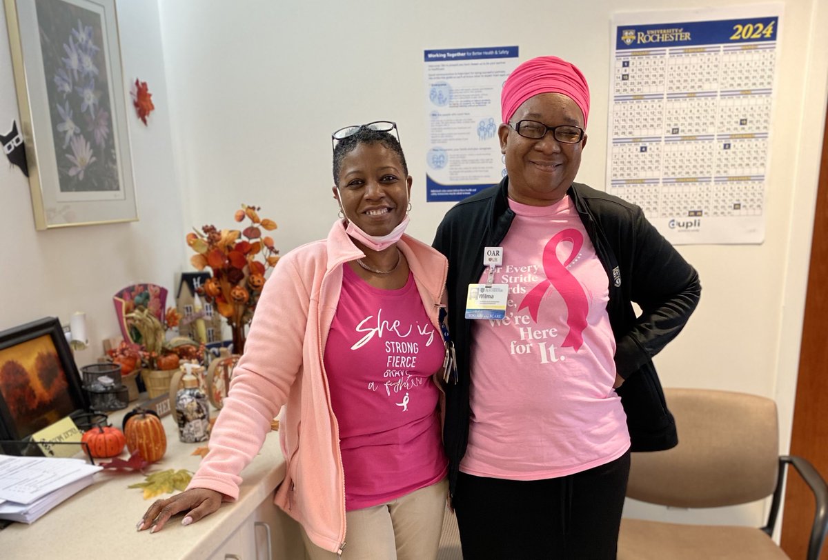It's Wear Pink Day! 💗💗

Our clinical care teams and research labs are proud to support our community impacted by breast cancer and to conduct research to try to improve breast cancer treatments for patients in the future.

#WearPinkDay #BreastCancerAwarenessMonth