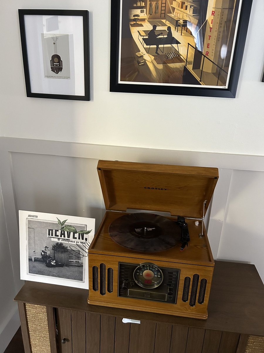 Enjoying the new <a href="/joshritter/">Josh Ritter</a> album! #HeavenOrSomeplaceAsNice
