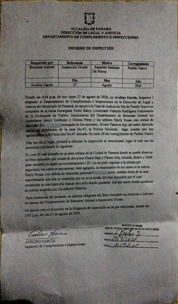 <a href="/depataenpata_/">De Pata en Pata Panamá</a> <a href="/fundasispma/">Fundación San Francisco de Asís ( FUNDASIS )</a> <a href="/spaypanama/">Spay Panama</a> <a href="/PatasyPies/">Patas y Pies</a> <a href="/tvnnoticias/">TVN Noticias</a> <a href="/TReporta/">Telemetro Reporta</a> <a href="/Orisp/">CUARENTIDIVA ❤️</a> NADIE PUEDE HACER NADA POR ESOS POBRE ANIMALES?  Hoy fui y cuando vieron mi carro querían saltar por la ventana deben estar muriendo de hambre, encerrados.