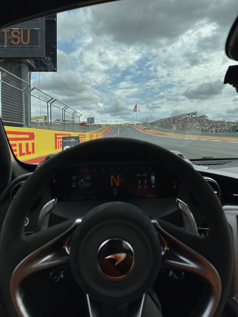 PatricioOWard's tweet image. Took this guy for a ride @F1 @ArrowMcLaren #AustinGP