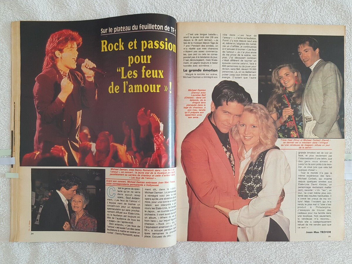 Mehmetcan198's tweet photo. #tbt Legendary stars of #TheYoungandTheRestless #YalanRüzgarı #MichaelDamian #LauraLeeBell @LauraleeB4real #ThomBierdz #TriciaCast #MichaelCorbett #Ağustos #1991yılı @MehmetE29796180 @Yasemin70619829 @tchulya80 @_Arsiv_ https://t.co/ERF4cGst65
