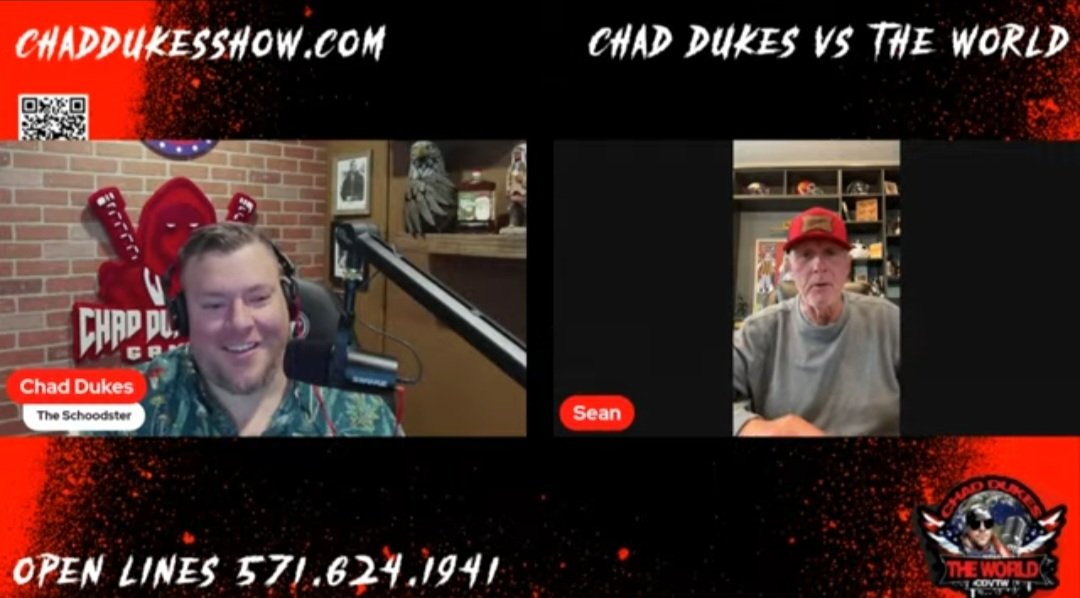 ktsb82's tweet photo. @SeanUnfiltered it was great seeing /hearing on #CDVTW with @chaddukes. You guys made this Friday afternoon so much better.
https://t.co/qcbgJdOSJo https://t.co/x7NqQX8lDP