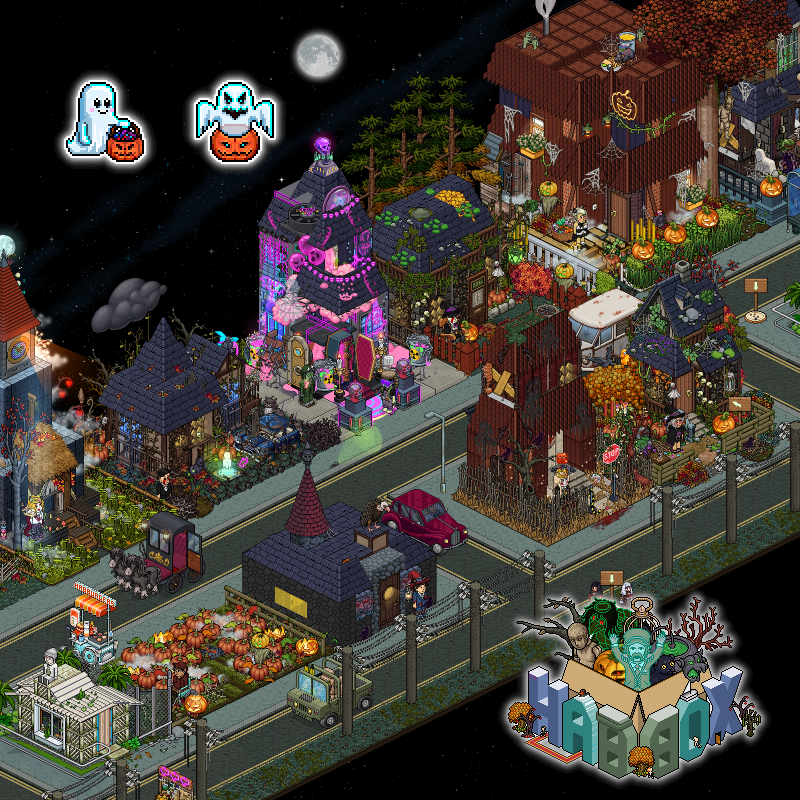 👻🎃 It's the most wonderful tiiiime of the yearrrrrr (Halloween obv) 👻🎃

Get on <a href="/Habbo/">Habbo</a> and search Habbox for two brand new ghostly badges in our official fansite event!

Find the guide at habbox.com if you need a hand getting those treats - before you get tricked!
