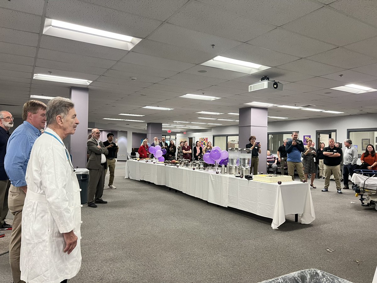 We are celebrating the retirement of Dr. Walter “Skip” Robey today!  He has been a leader in simulation and education at our institution and we look forward to seeing what he does in retirement!