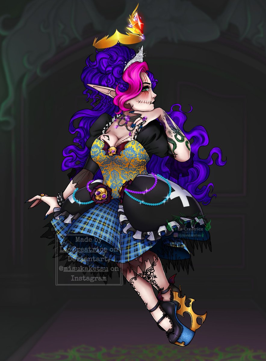 KetsuMisuka's tweet photo. Misuka Ketsu, with her original outfit but more queen like.
---------------------
Want an drawing ? Take a look there > https://t.co/2BdPja6NcB
---------------------
#Misuka #princess #queen #vampire #crown #royal #dresses #drawing #digitalart #Commission #commissionsoopen https://t.co/fFQtpqvYHg