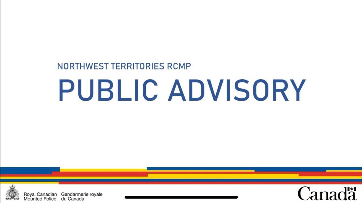 RCMP Northwest Territories tweet media