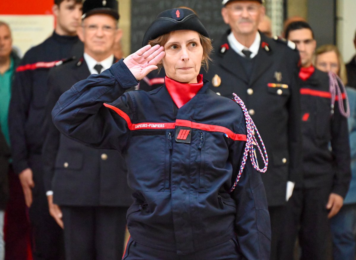 #PriseDeCommandement du centre d’incendie et de secours de #LussacLesEglises en #HauteVienne