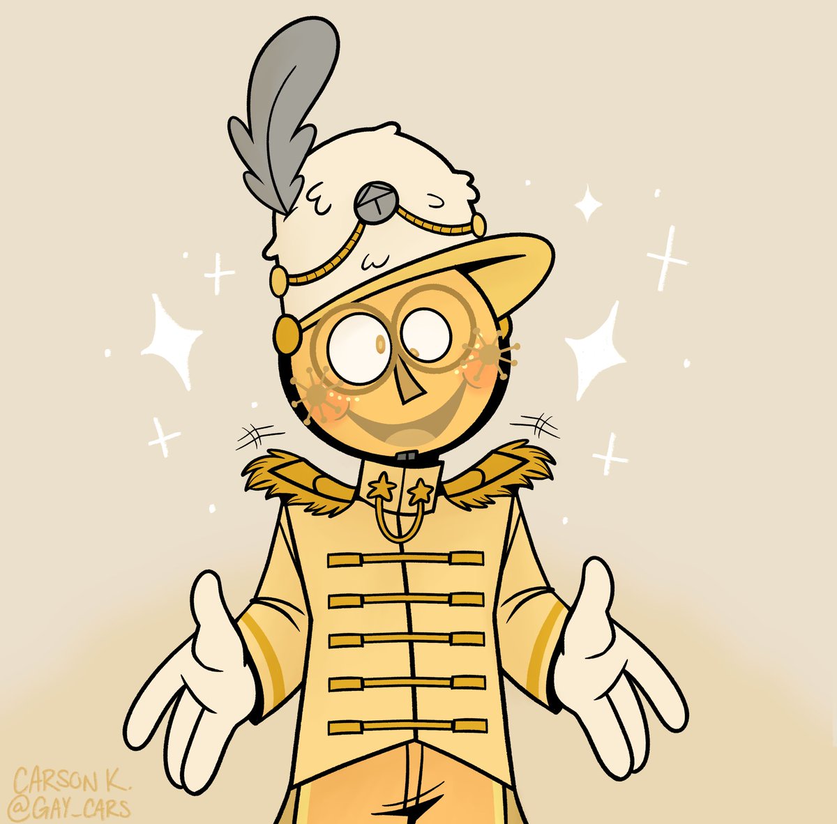 「love this funny gay clock with hearing i」|Roller Carson 🎢のイラスト