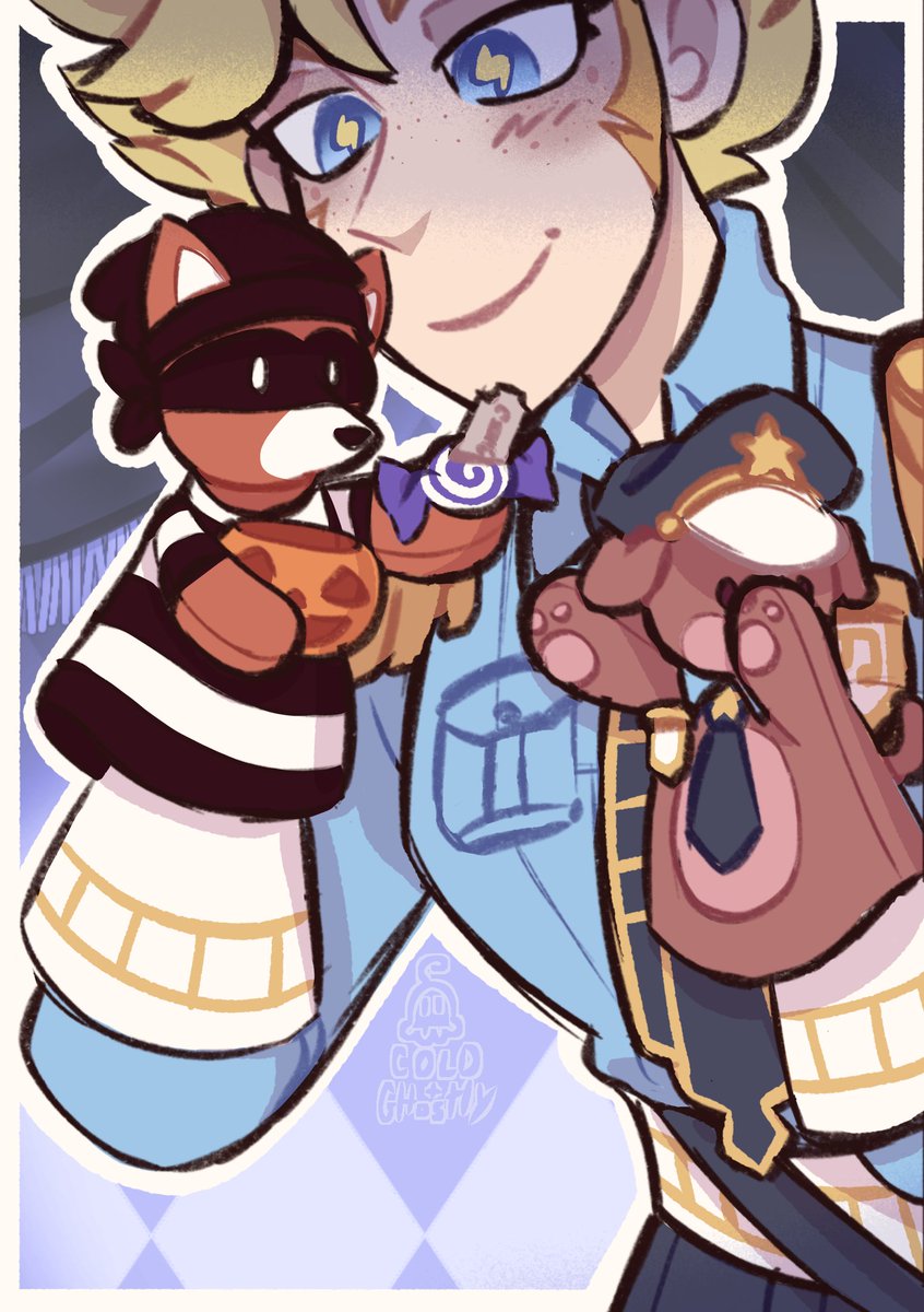 ColdAndGhostly's tweet photo. #epithetober #epitheterased
9. The coolest thing you can be on Halloween is safe :)
The fact Percy has puppetry as one of her many hobbies amuses me greatly. https://t.co/7VwgHiCos1
