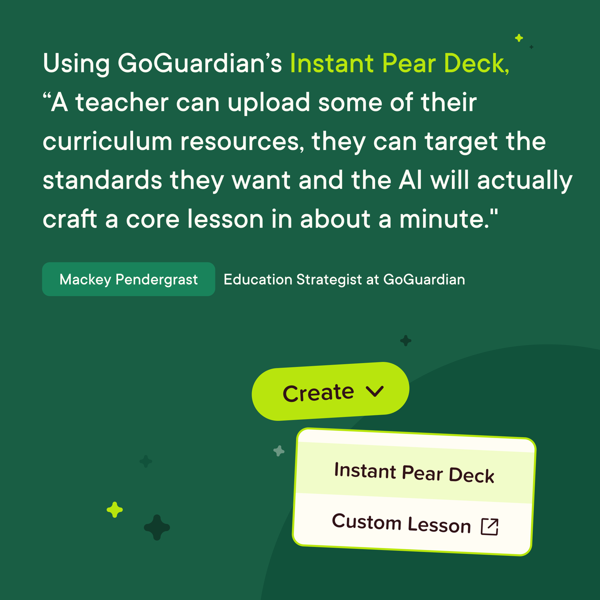 Pear Deck Learning (@peardeck) on Twitter photo “Achieving Better Student Outcomes with AI”? We’re in.
<a href="/EdTech_K12/">EdTech K–12 Magazine</a> shared ideas from edtech leaders on how to:
✅ Save teacher’s time
✅ Prompt student engagement
✅ Learn about & implement AI
Learn about Pear Deck Learning’s AI toolkit: peardeck.com/products/pear-… “Achieving Better Student Outcomes with AI”? We’re in.
<a href="/EdTech_K12/">EdTech K–12 Magazine</a> shared ideas from edtech leaders on how to:
✅ Save teacher’s time
✅ Prompt student engagement
✅ Learn about & implement AI
Learn about Pear Deck Learning’s AI toolkit: peardeck.com/products/pear-…