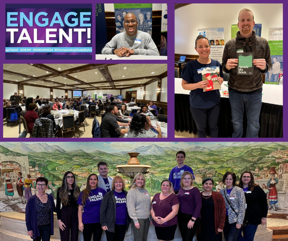 As part of NDEAM, the Windsor Regional Employment Network, Ontario Disability Employment Network, and Windsor Essex Employment Group sponsored a fantastic lunch and learn for local employers valuable insights into inclusive hiring practices and making workplaces more accessible.