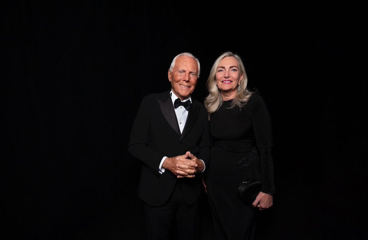 .<a href="/armani/">Armani</a>, the essence of Italian style, craftsmanship and design. Ambassador <a href="/MAZappia/">Mariangela Zappia</a> welcomed #GiorgioArmani back to New York to celebrate an icon of the Made in Italy 🇮🇹 and the everlasting impact of Armani on culture and society.