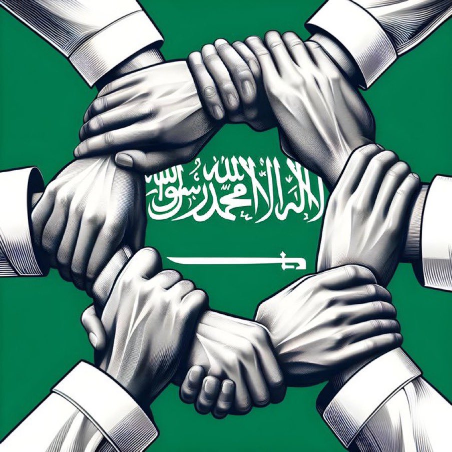 الحمد لله الذي جعلنا من أبناء هذه الأرض الطاهرة، #المملكة_العربية_السعودية ، لأسباب لا تُعد و لا تُحصى نذكر منها :

- 🕌 لأننا نحتضن الحرمين الشريفين، قبلة المسلمين و مهوى أفئدتهم.

- 🏰 لأننا نعيش في وطن الرسالة، حيث بُعث خاتم الأنبياء محمد ﷺ.

- 🌍 لأننا ننعم بالأمن و الأمان