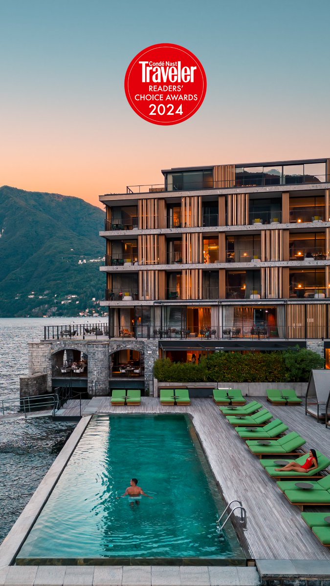 il_sereno's tweet photo. We are incredibly proud to announce that, once again, Il Sereno Lago di Como has been recognised as #1 Hotel in Lake Como and amongst the Top 10 Hotels in Italy by Condé Nast Traveller US readers! https://t.co/0Q784wwLZh