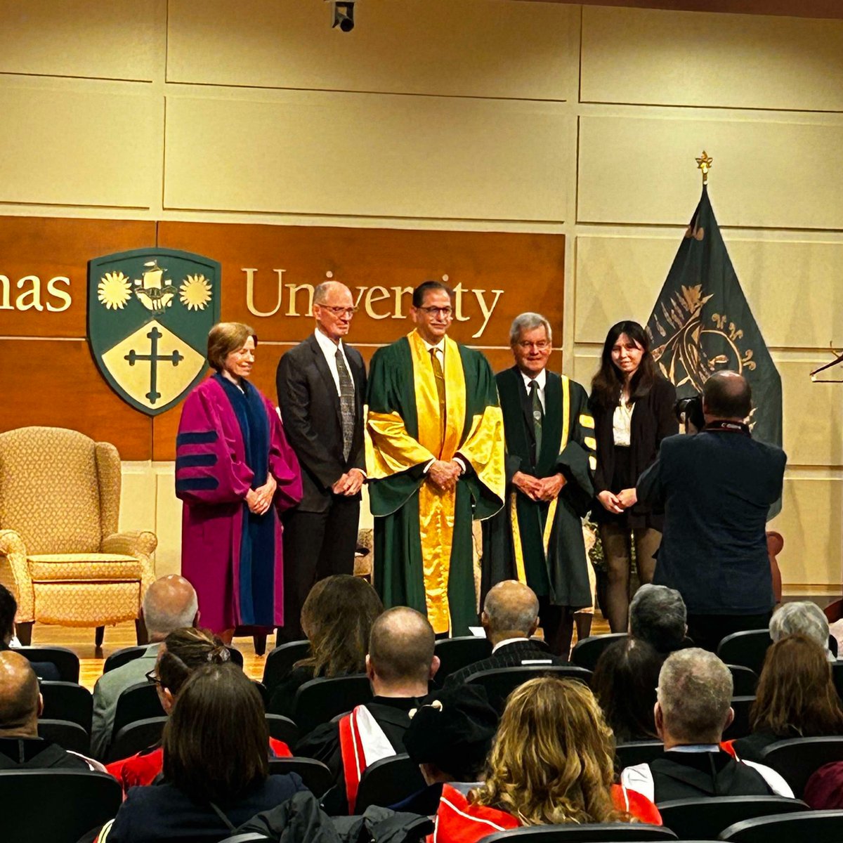 Congratulations to Dr. Nauman Farooqi on his official installation as St. Thomas University's 14th President and Vice-Chancellor! 🎉 Your leadership marks an exciting new chapter for our community, and we look forward to the bright future ahead.

<a href="/StThomasU/">St. Thomas University</a>