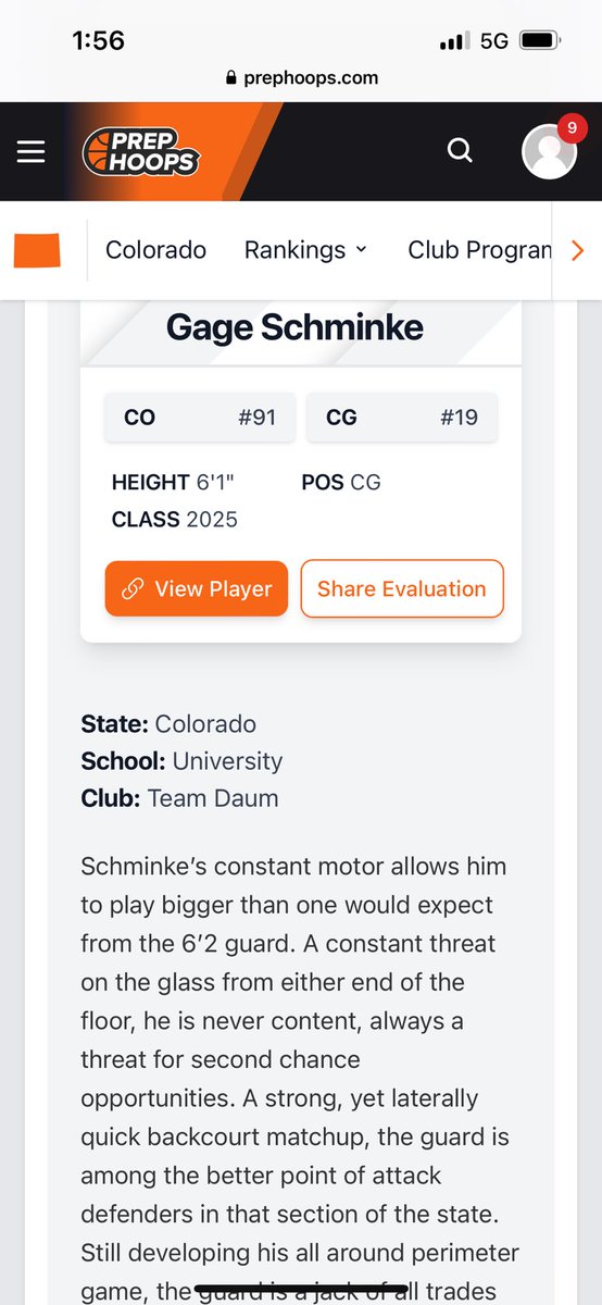 Brandon Valdez (@valdezbrandon1) on Twitter photo Another good writeup on our guy <a href="/SchminkeGage/">Gage Schminke</a>! A tough kid who will play any role the team needs to win! #24MDTeamDaum Another good writeup on our guy <a href="/SchminkeGage/">Gage Schminke</a>! A tough kid who will play any role the team needs to win! #24MDTeamDaum